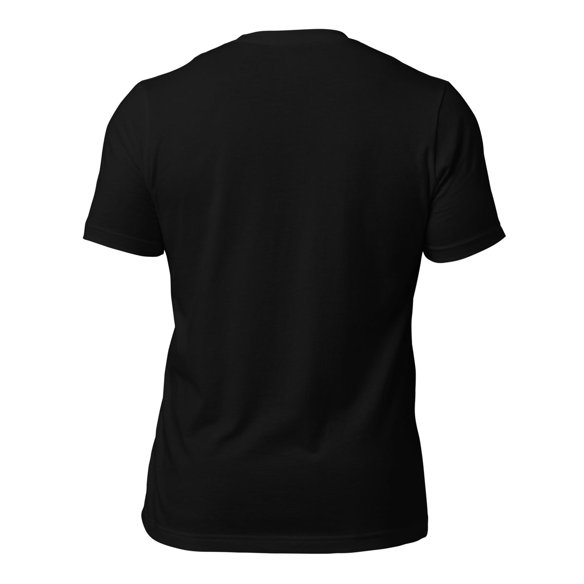 Corrupt Couture Chained Skull graphic T-shirt, back view